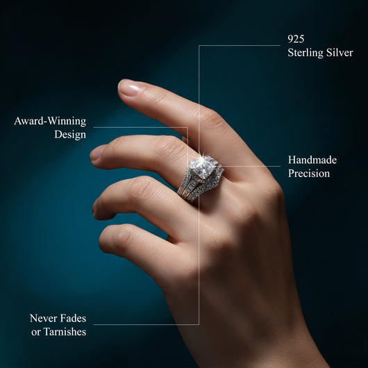 Eterna - Odette S925 Sterling Silver Ring