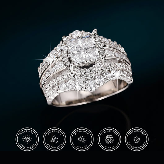 Eterna - Odette S925 Sterling Silver Ring